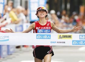 鈴木亜由子　北海道マラソン